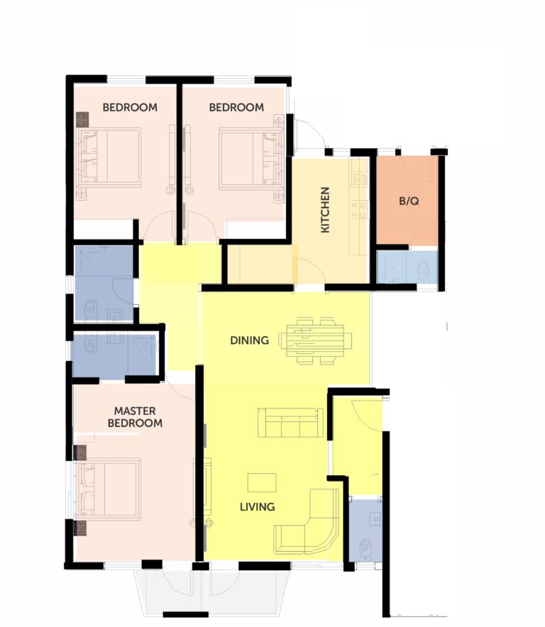 3 Bedroom With BQ Ilupeju Gardens